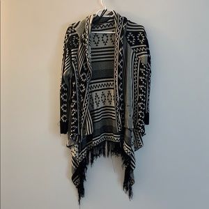 Tribal Print Cardigan